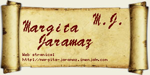 Margita Jaramaz vizit kartica